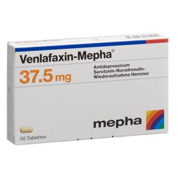 Venlafaxin-Mepha Tabl 37.5 mg 30 pcs