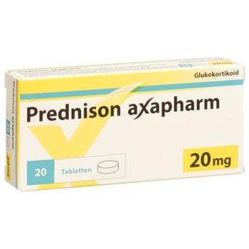 Prednisone Axapharm Tabl 20 mg 100 pcs