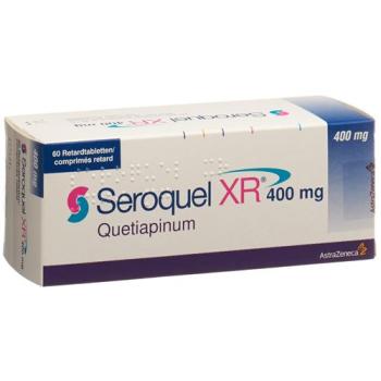 Seroquel XR Ret Tabl 400 mg 60 pcs