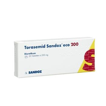 Torasemide Sandoz eco Tabl 200 mg 100 pcs