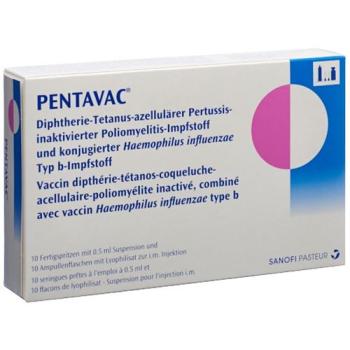 Pentavac dry substance+suspension+needles Fertspr