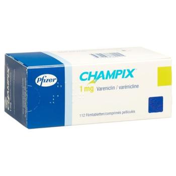 Champix film tablets 1 mg 112 pcs