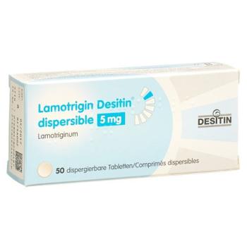 Lamotrigin Desitin 5 mg 50 tablets