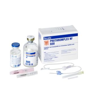 Prothromplex NF Dry Sub 600 IU with Solvent Penetrate 20 ml