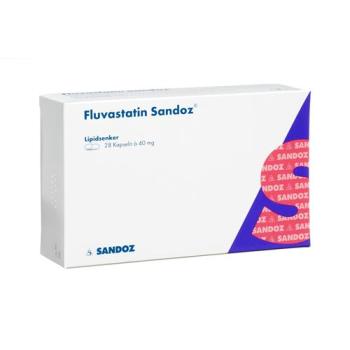 Fluvastatin Sandoz Kaps 40 mg 28 pcs