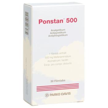 Ponstan Filmtabs 500 mg 30 pcs