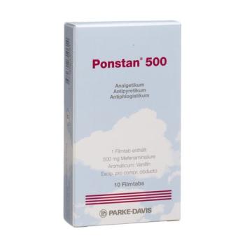 Ponstan Filmtabs 500 mg 10 pcs