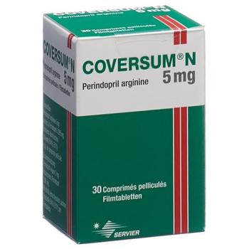 Coversum N film tabl 5 mg bottle 30 pcs