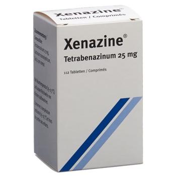 Xenazine Tabl 25 mg 112 pcs