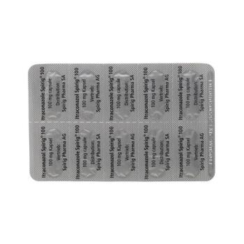 Itraconazole Spirig Kaps 100 mg 15 pcs