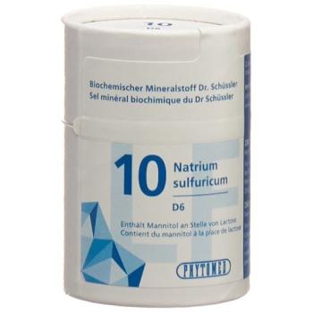 PHYTOMED SCH&Uuml;SSLER Nr10 Tabl D 6 lactose-free 200 pcs
