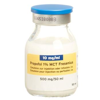 Propofol 1% MCT Fresenius Inj Emuls 500 mg/50ml bottle 10 pcs