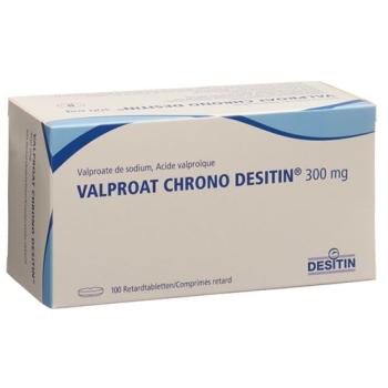 Valproate Chrono Desitin Ret Tabl 300 mg 100 pcs