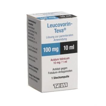 Leucovorin-Teva Inj sol 100mg/10ml perf 10ml