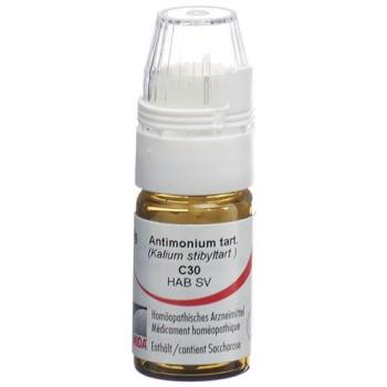 Omida Antimonium tartaricum Glob C 30 with dosing aid Fl 4 g