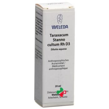 Weleda Taraxacum Stanno cultum Rh D 3 Dilaq 20 ml