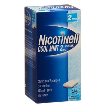 Nicotinell Gum 2 mg cool mint 96 pcs