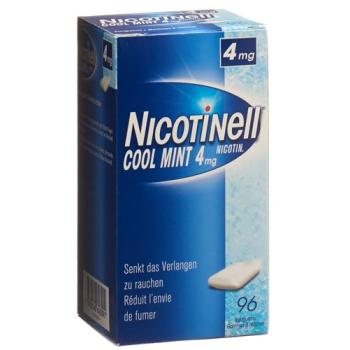 Nicotinell Gum 4 mg cool mint 96 pieces