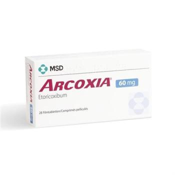 Arcoxia Filmtablet 60 mg 28 pcs