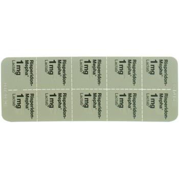 Risperidon-Mepha Lactab 1 mg 20 pcs