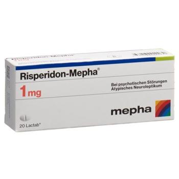 Risperidon-Mepha Lactab 1 mg 60 pcs