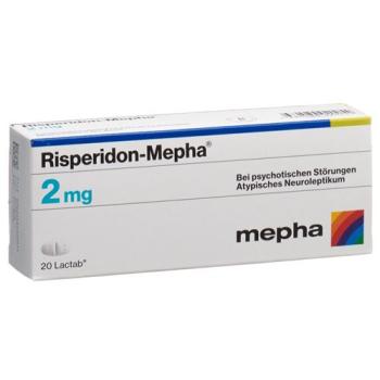 Risperidon-Mepha Lactab 2 mg 20 pcs