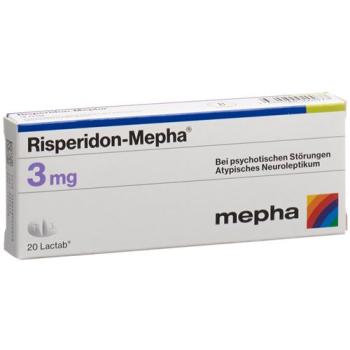 Risperidon-Mepha Lactab 3 mg 60 pcs