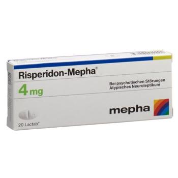 Risperidon-Mepha Lactab 4 mg 20 pcs