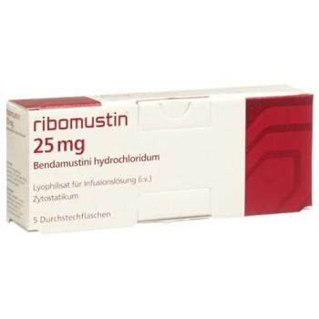 Ribomustine dry sub 25 mg through 5 pcs