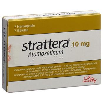 Strattera caps 10 mg 7 pcs