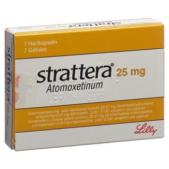 Strattera caps 25 mg 7 pcs