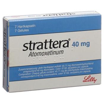 Strattera caps 40 mg 7 pcs
