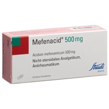 Mefenacid film tabl 500 mg divisible 30 pcs