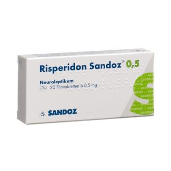 Risperidon Sandoz film tablets 0.5 mg 20 pcs