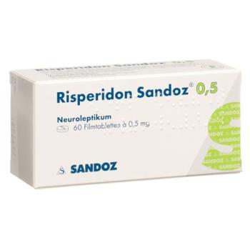 Risperidon Sandoz film tablets 0.5 mg 60 pcs