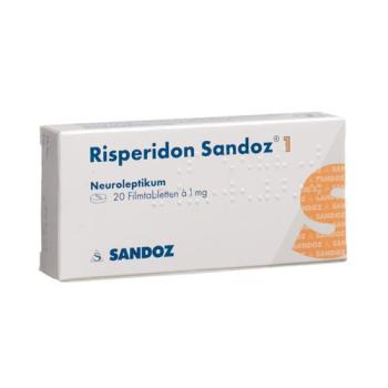 Risperidon Sandoz film tablets 1 mg 20 pcs