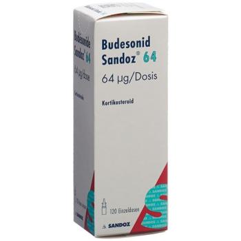 Budesonid Sandoz Nasal Spray 64 mcg Fl 120 Dos