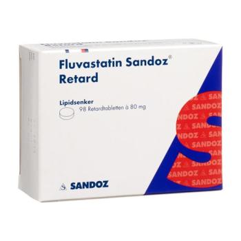 Fluvastatin Sandoz Ret Filmtabl 80 mg 98 pcs