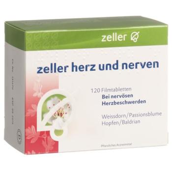Zeller heart and nerves film tabl 120 pcs