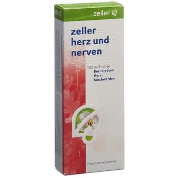 Zeller heart and nerve drops Fl 100 ml