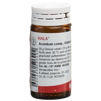 Wala Aconitum comp. Glob bottle 20 g