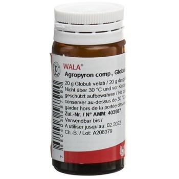 Wala Agropyron comp. Glob bottle 20 g