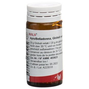 Wala Apis/Belladonna Globules 20 g