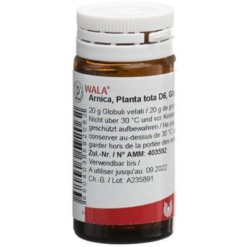 Wala Arnica e planta tota Glob D 6 20 g