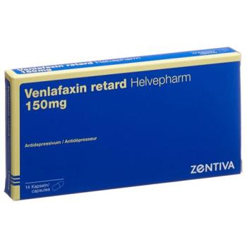 Venlafaxine retard Helvepharm Ret Capsules 150 mg 14 pcs