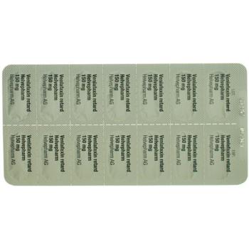 Venlafaxine retard Helvepharm Ret Capsules 150 mg 98 pcs