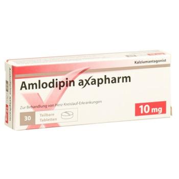Amlodipine Axapharm Tabl 10 mg 100 pcs