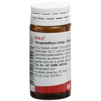 Wala Strophanthus comp. Glob bottle 20 g