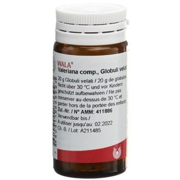 Wala Valeriana comp. Glob bottle 20 g