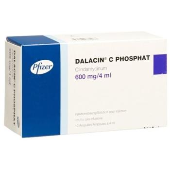 Dalacin C Phosphate Inj Loes 600mg 10amp 4ml